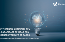 IA tem a capacidade de lidar com grandes volumes de dados