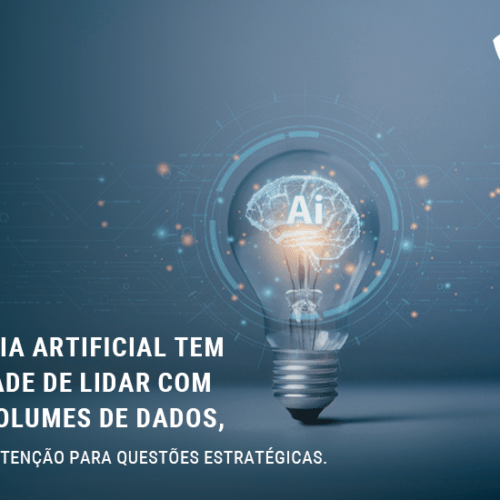 IA tem a capacidade de lidar com grandes volumes de dados