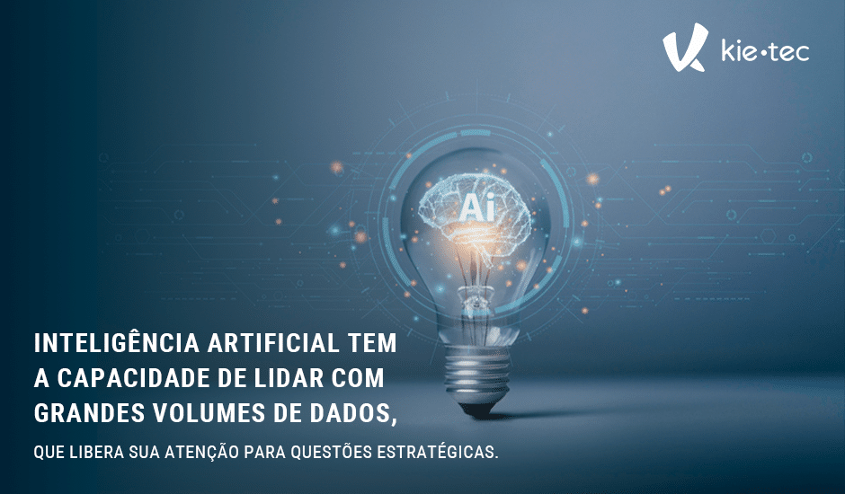 IA tem a capacidade de lidar com grandes volumes de dados